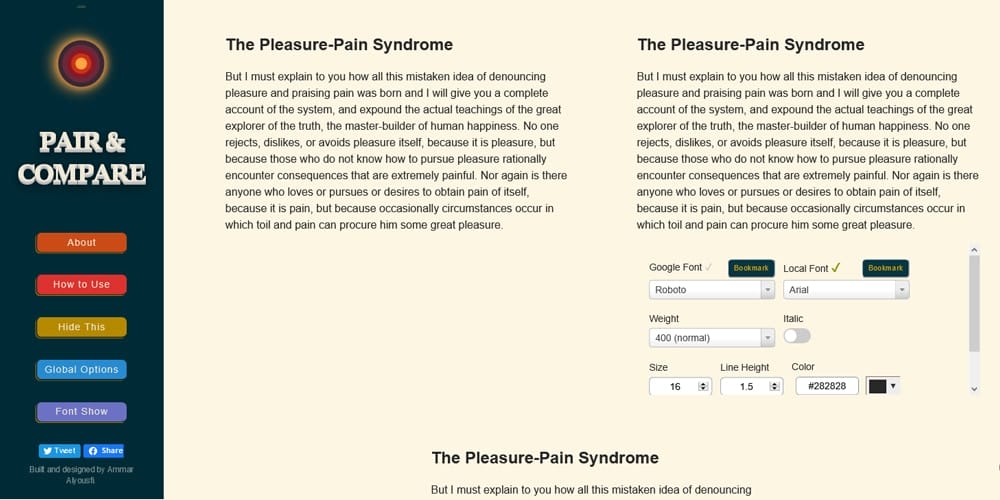 Remarkable New Font Pairing Tools for Designers 17 Pair and Compare