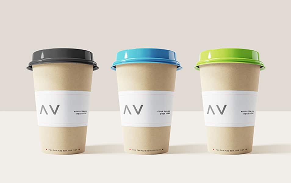 Paper Coffee Cup Mockup