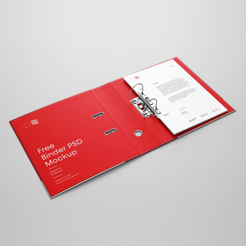 Perspective Binder Mockup