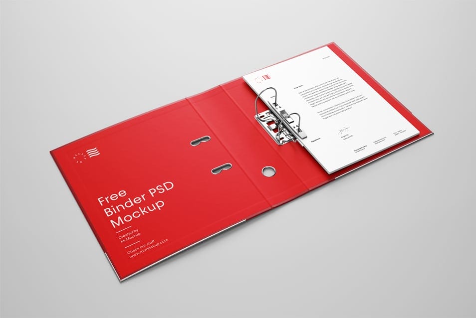 Perspective Binder Mockup