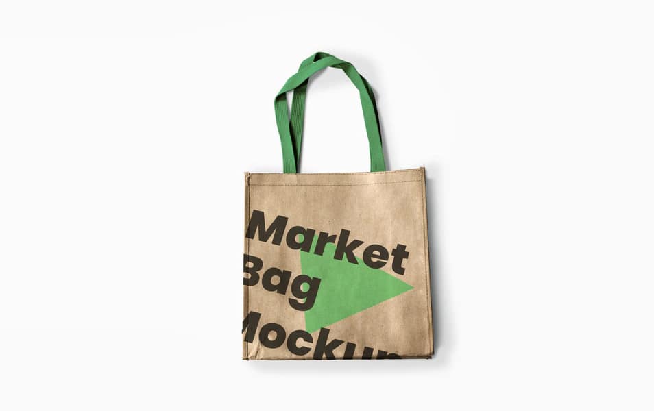 Reusable Market Bag Mockup