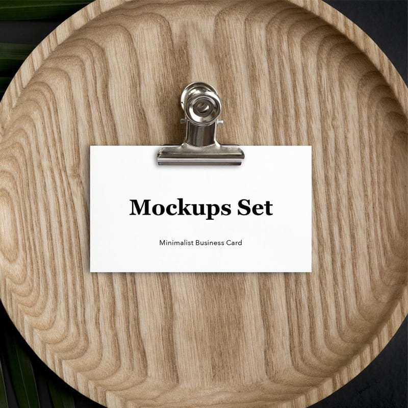 Scandi Business Card Mockups