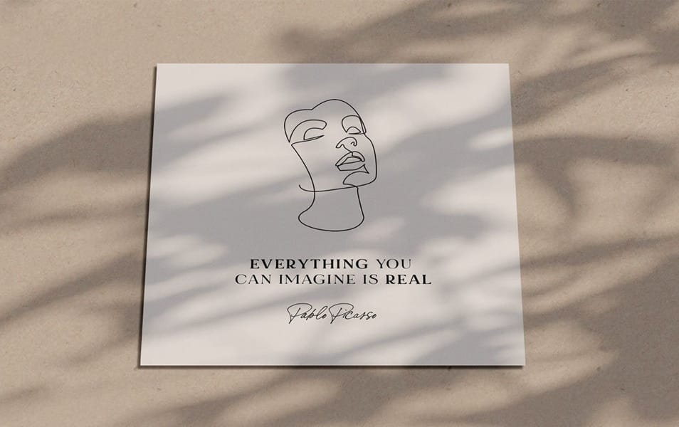 Shadow Stationery Mockup Set