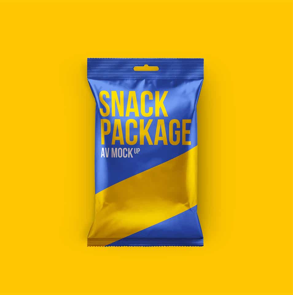 Snack Package Mockup