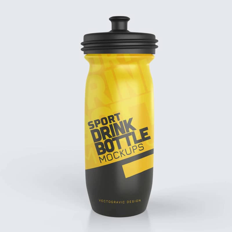 Sports Drink Bottle Mockups