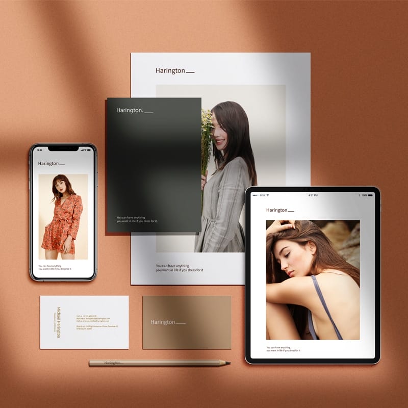 Stationery Mockup Scene Creator