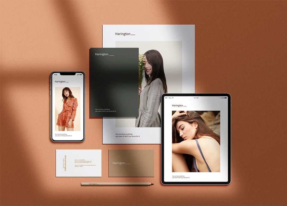 Stationery Mockup Scene Creator