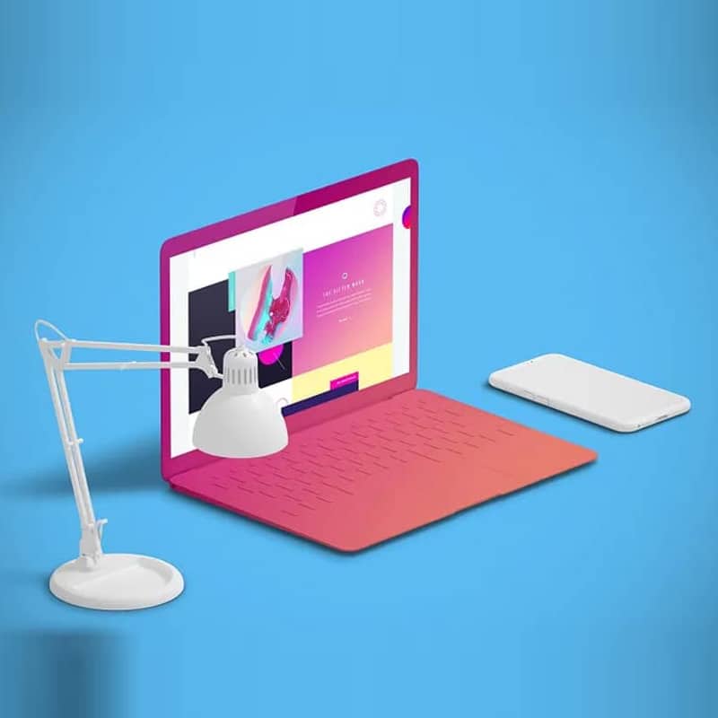 Web Showcase Mock-Up