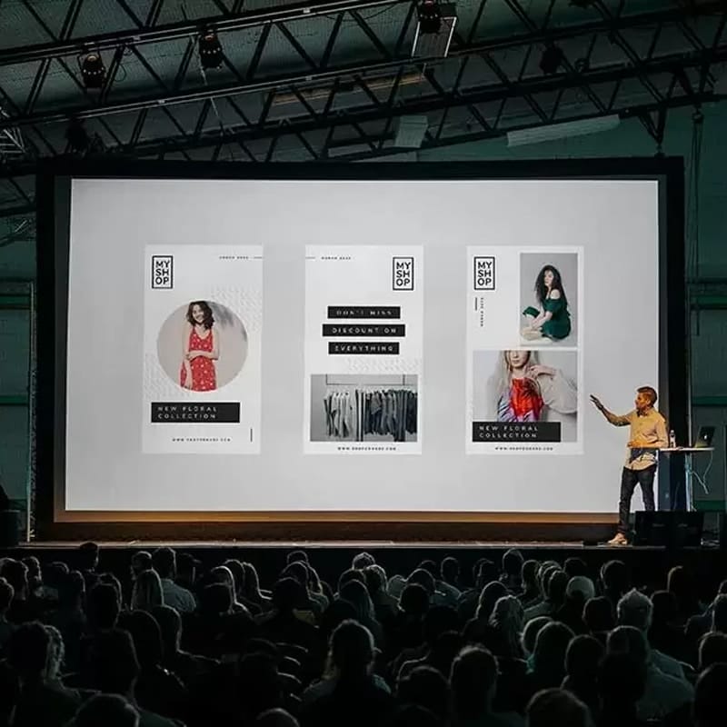 Work Presentation Mockup