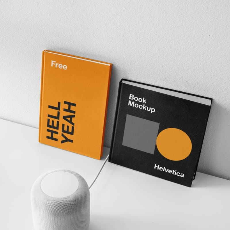 Book Covers PSD Mockup