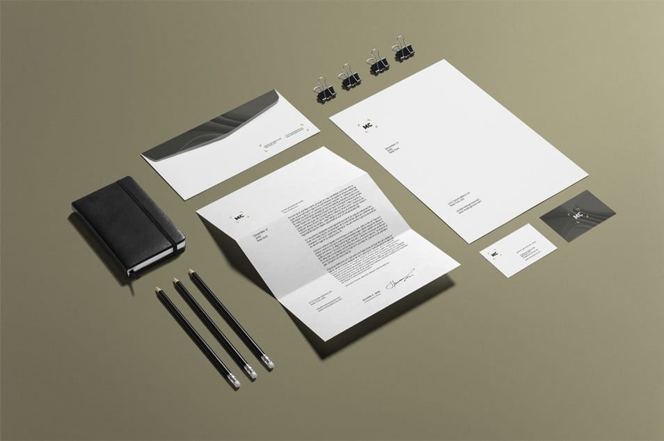 Business Stationery Mockup