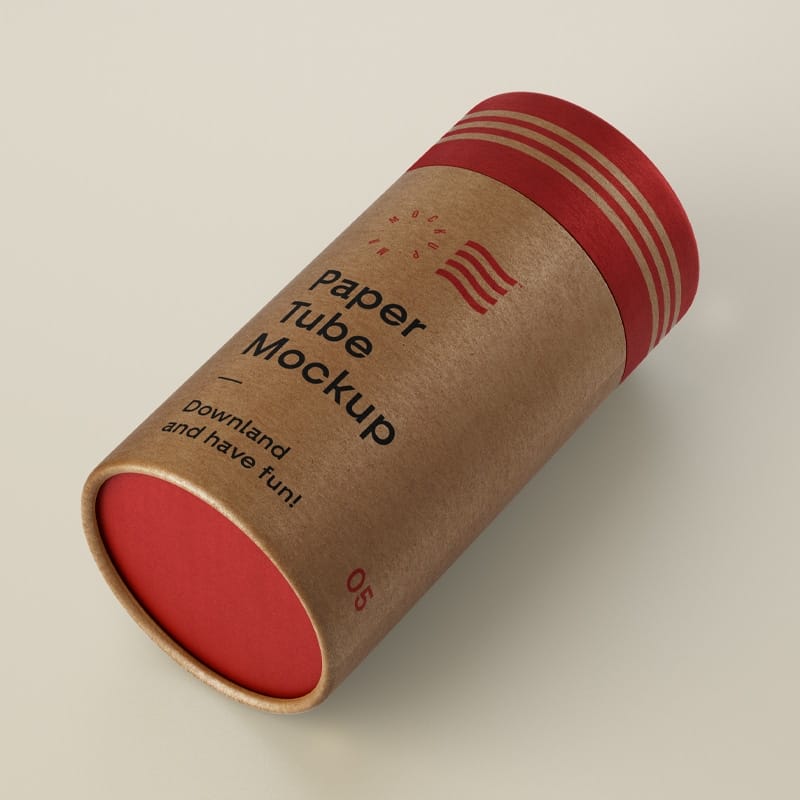 Cardboard Tube Mockup » CSS Author