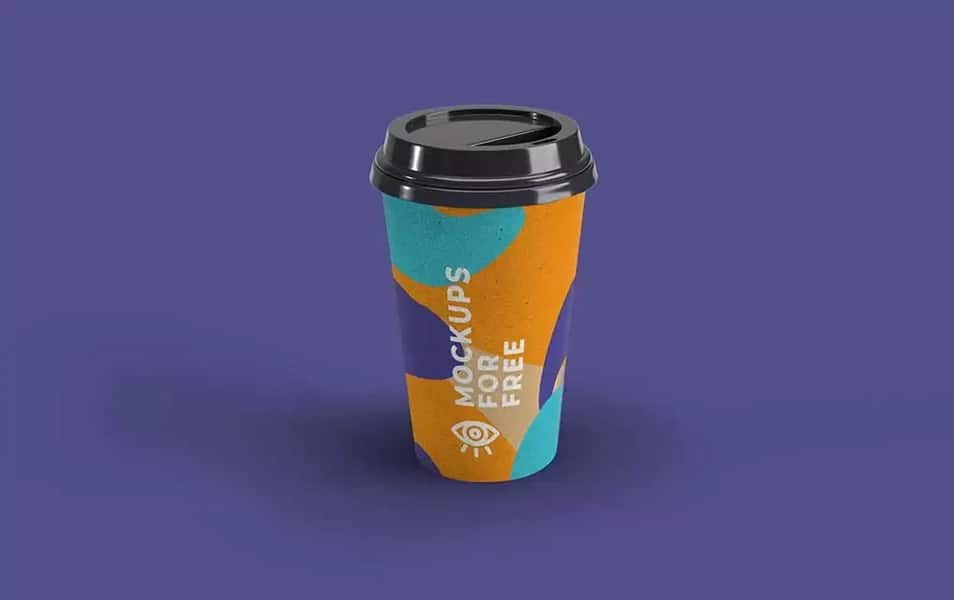 Coffee Paper Cup Mockup