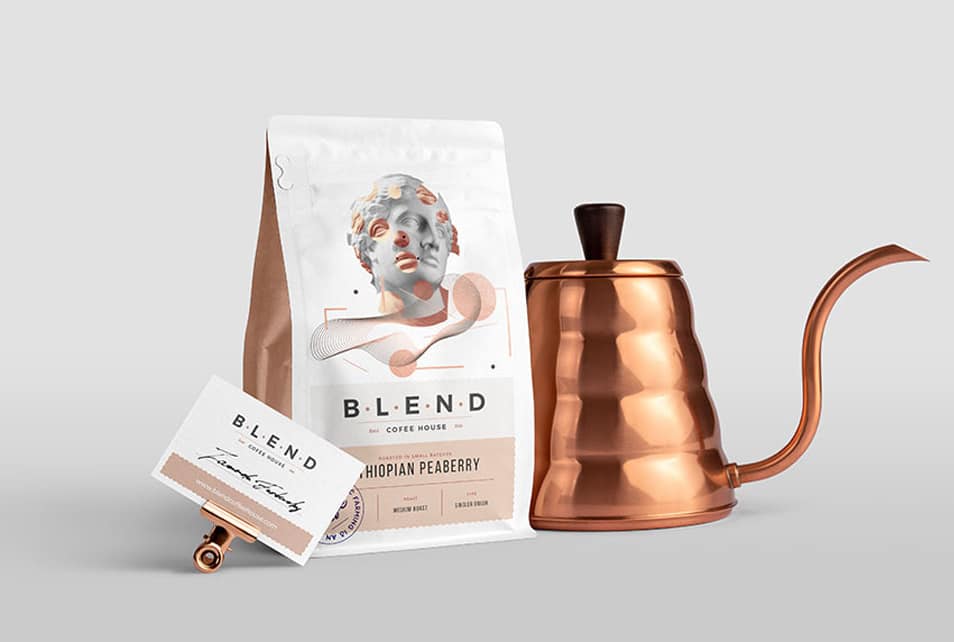 Coffeehouse Free Branding Mockup