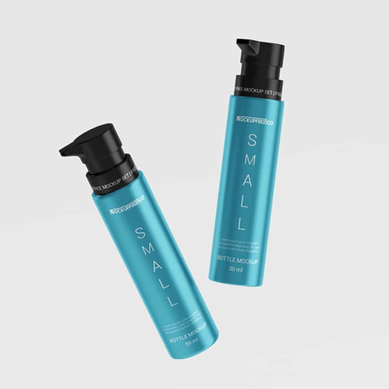 Cosmetic Bottle Free PSD Mockups