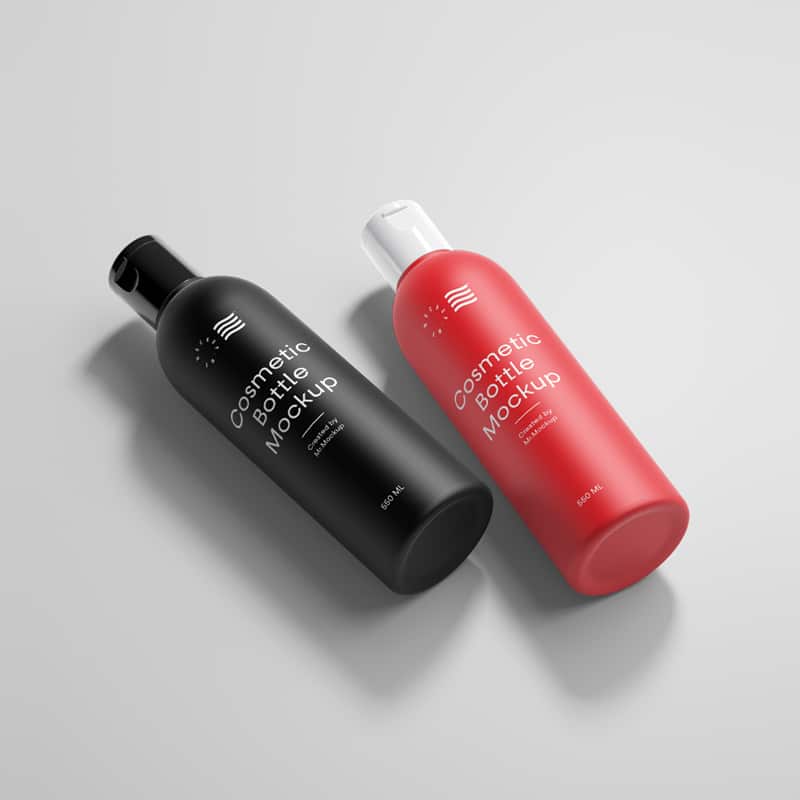 Cosmetic Bottle Mockups
