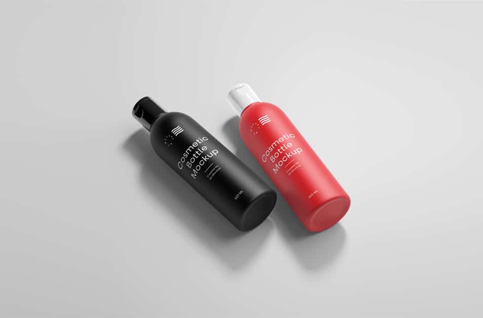 Cosmetic Bottle Mockups