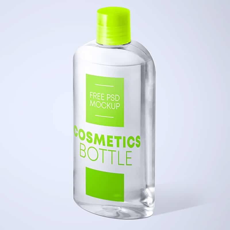 Cosmetics Bottle Free PSD Mockups