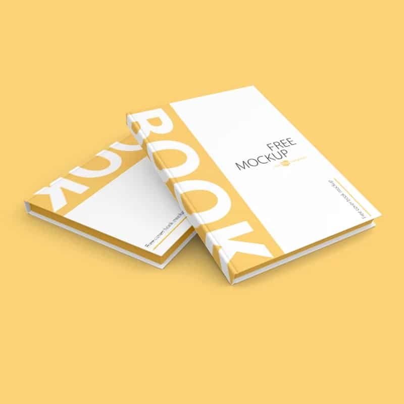 Free Book Cover Mockups
