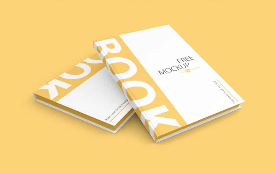Free Book Cover Mockups