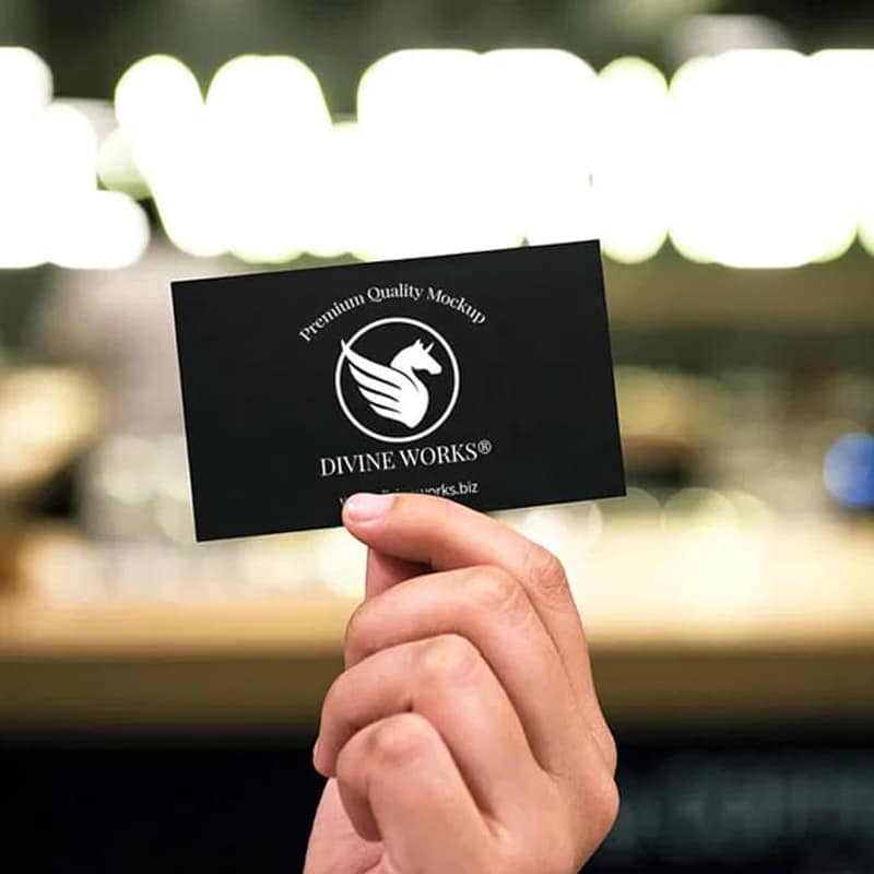 Free Business Card Mockup