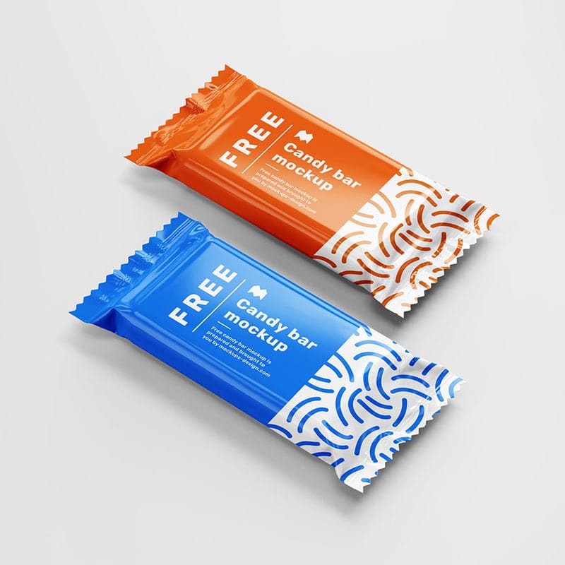 Free Candy Bar Mockup