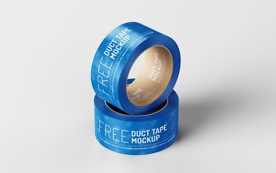 Free Duct Tape Mockup