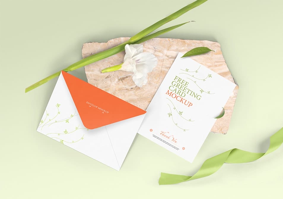Free Greeting Card Mockup