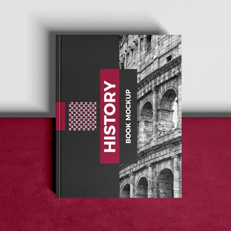 Free Letter Size Cover Branding Book Mockup