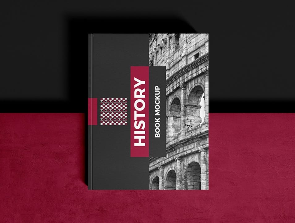 Free Letter Size Cover Branding Book Mockup