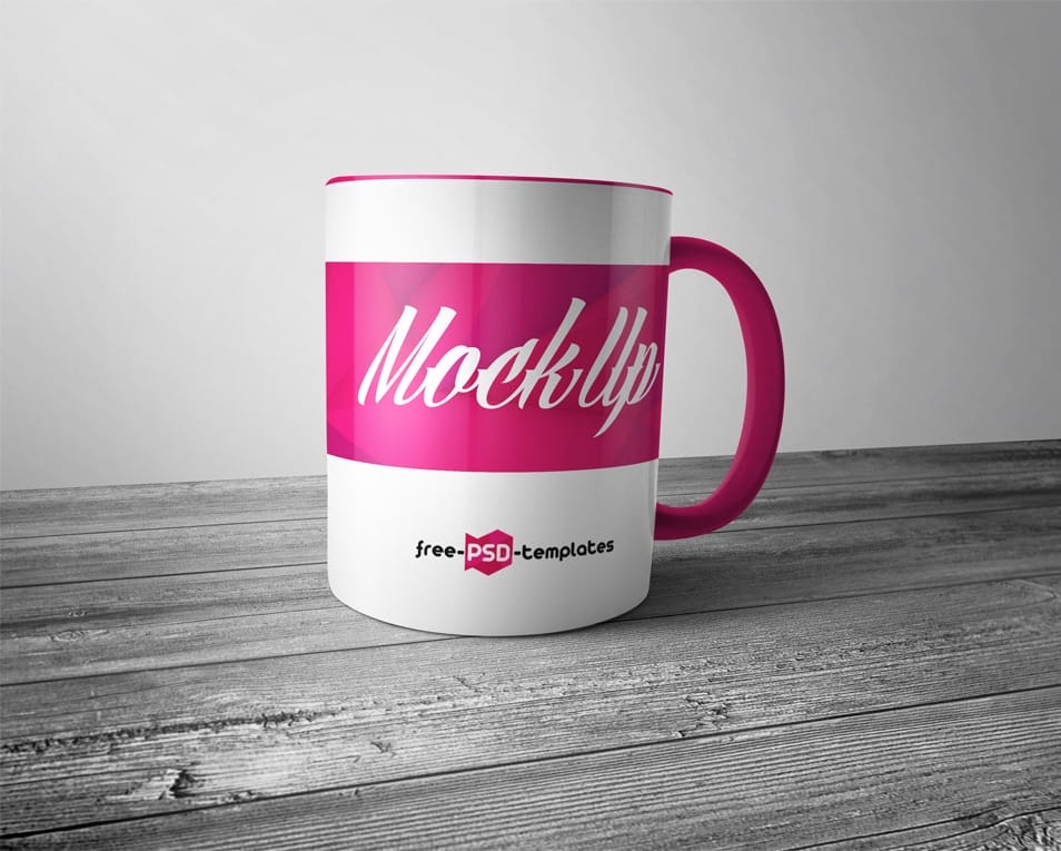 Free Mug Mock-up in PSD