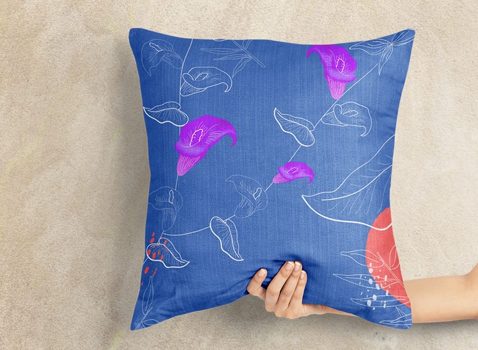 Free Pillow Mockup