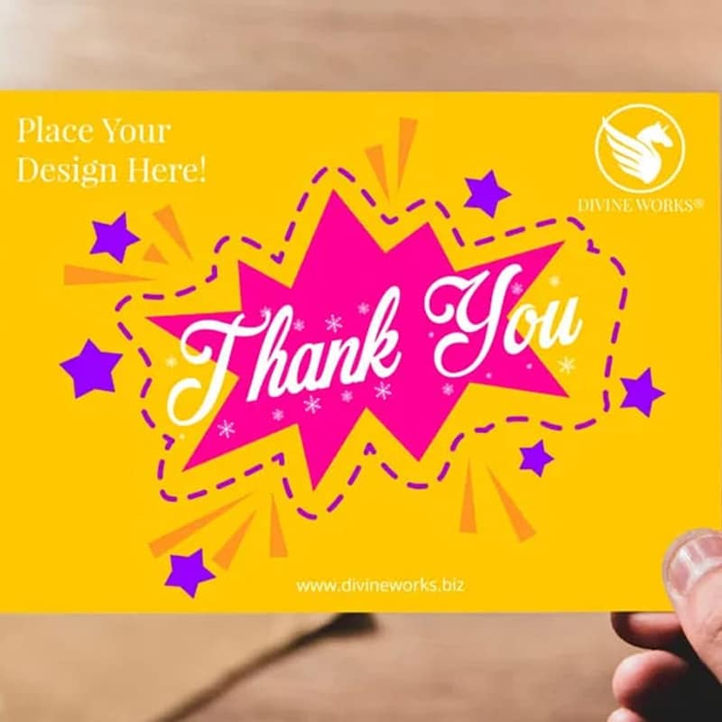 Free Postcard In Hand Mockup