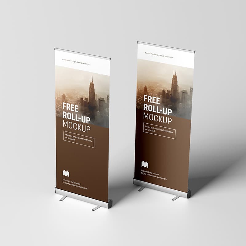 Free Roll-up Mockup