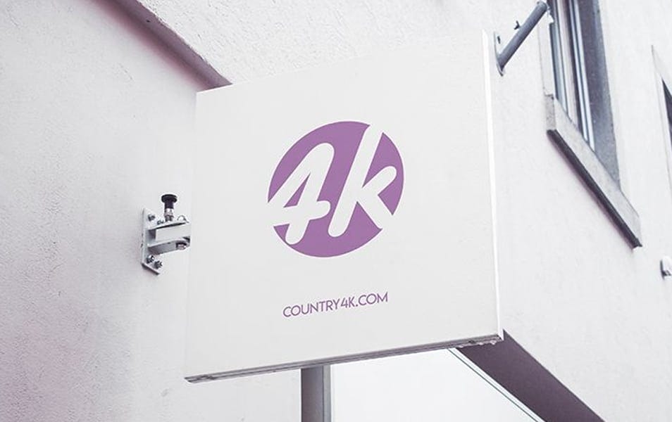 Free Signboard MockUp