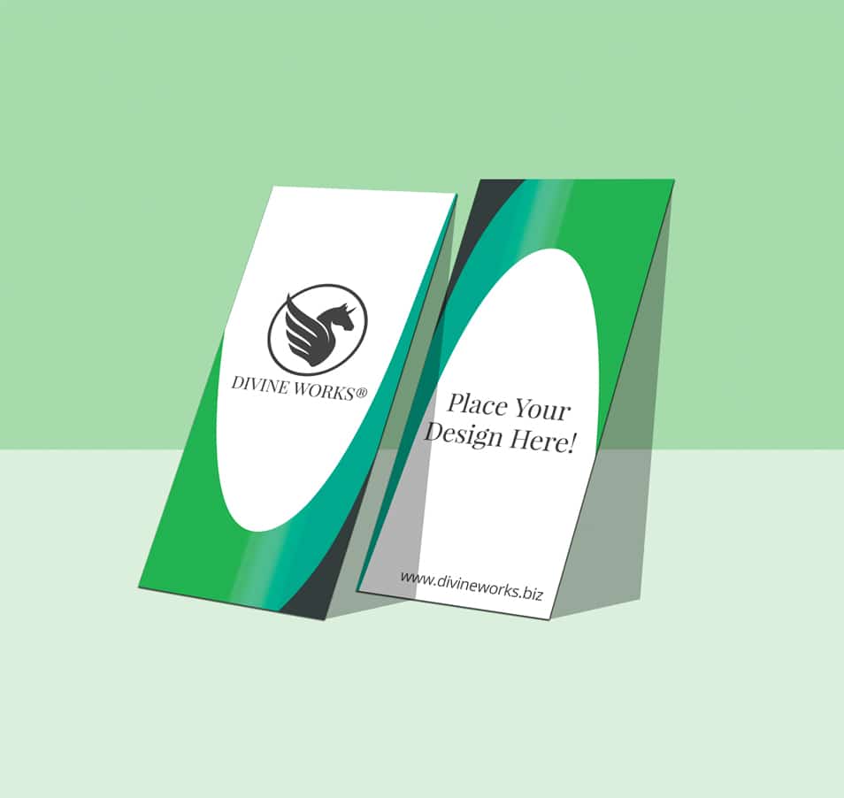 Free Slim Business Card Mockup