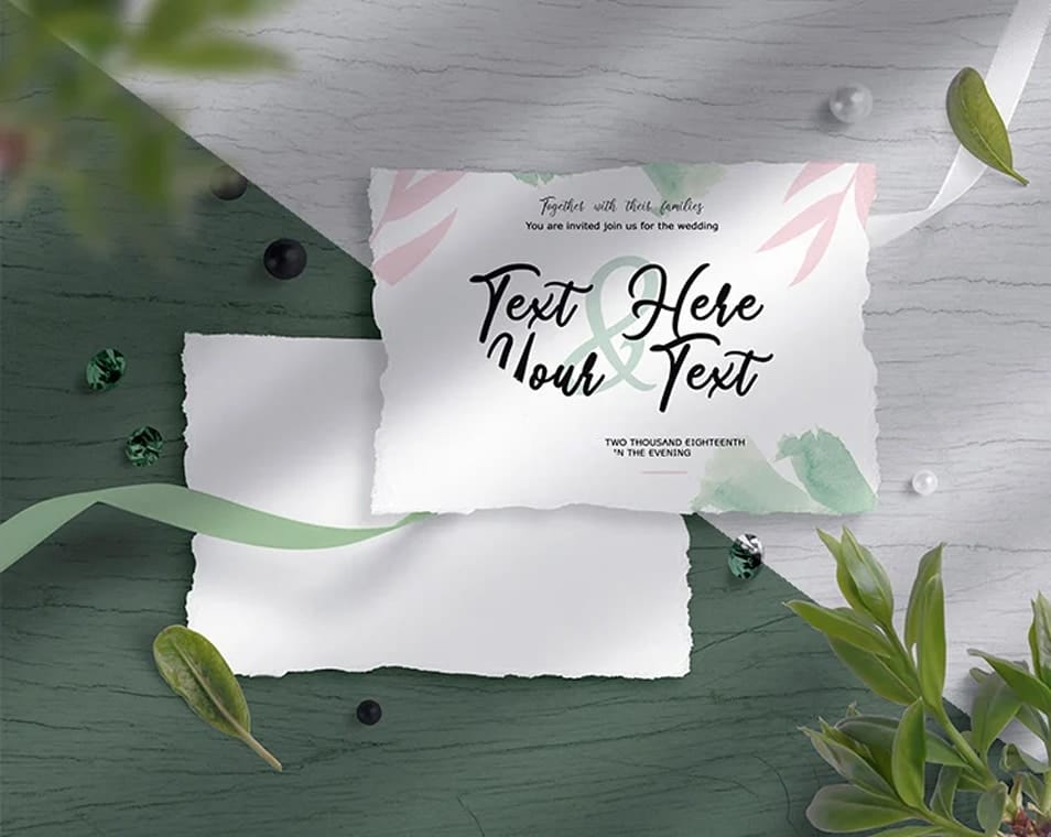 Free Wedding Mockup Scene Creator