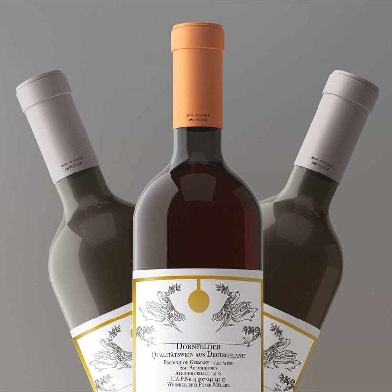 Free Wine Bottle Label Mockups