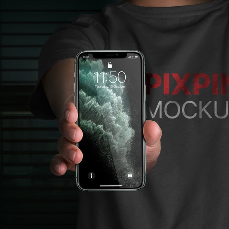 Free iPhone 11 Pro Display Mockup