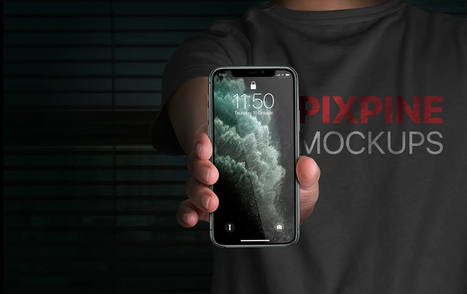 Free iPhone 11 Pro Display Mockup