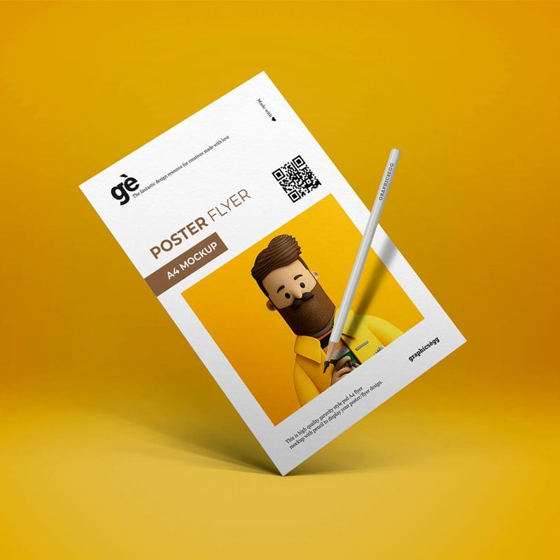 Gravity Flyer Mockup