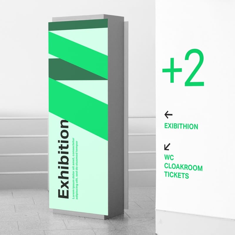 Indoor Signage Mockup