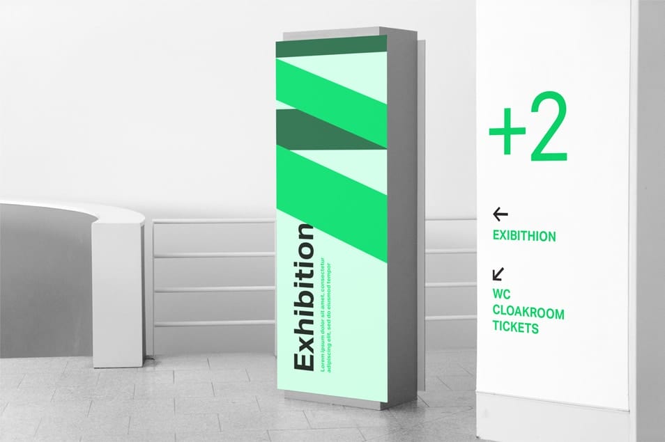 Indoor Signage Mockup