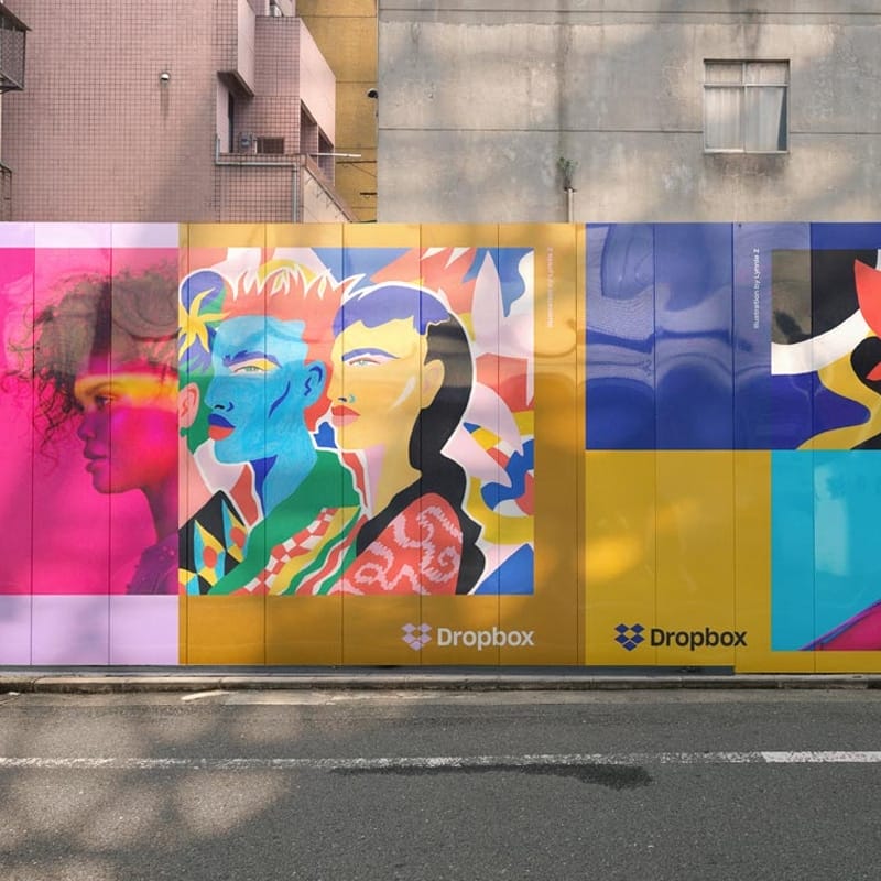 Mural Wall Mockup Scenes