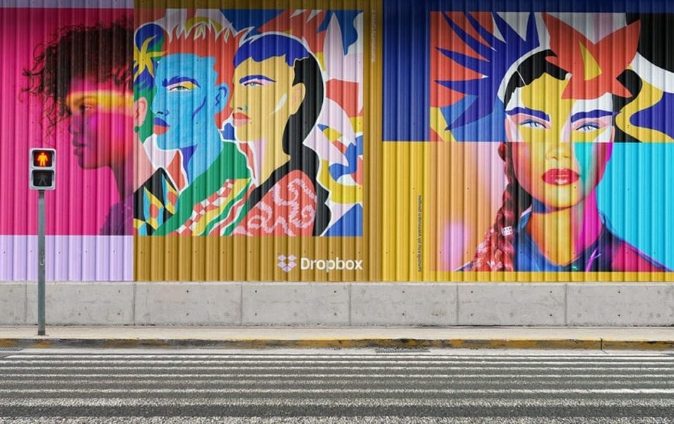 Mural Wall Mockup Scenes