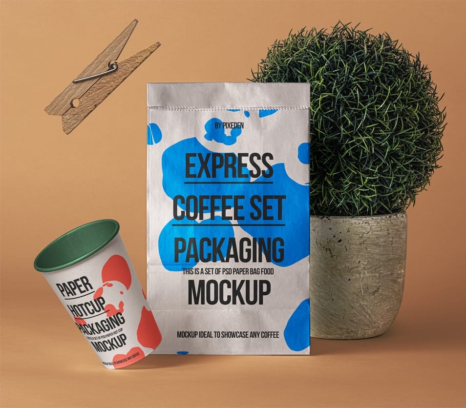 PSD Paper Bag Mockup Showcase