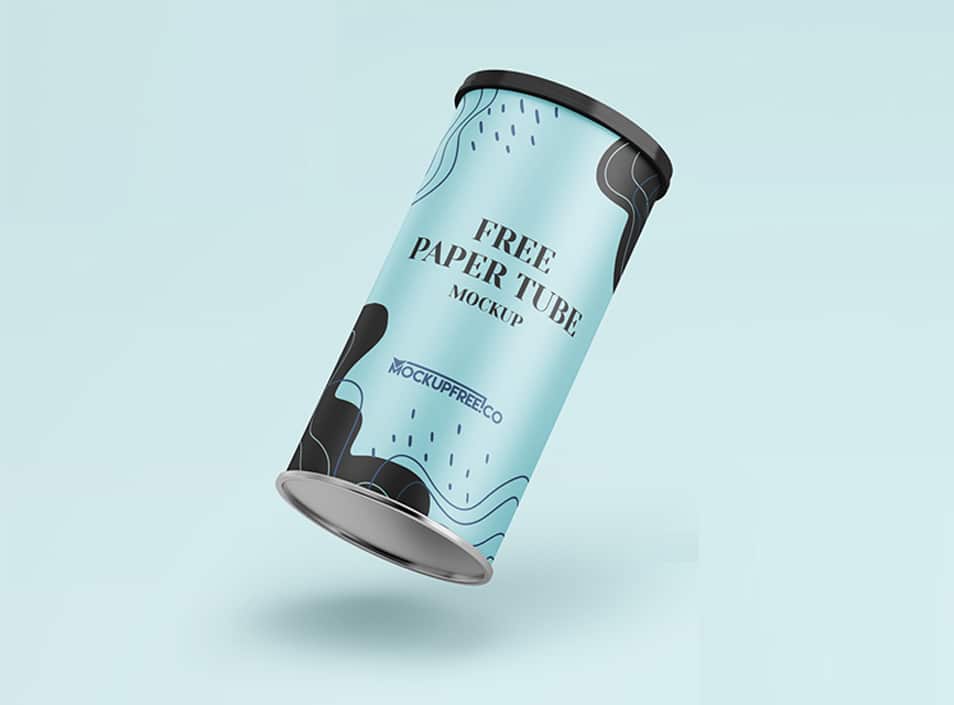 Paper Tube PSD Mockups