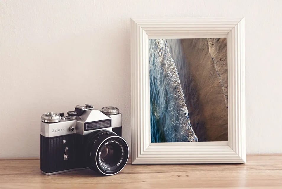 Photo in Frame Free Mockups