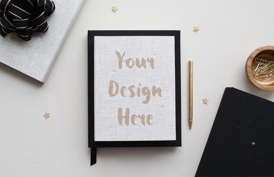 Sketchbook Cover Mockup