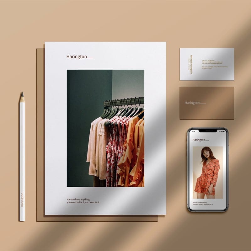 Stationery Mockup Scene Creator